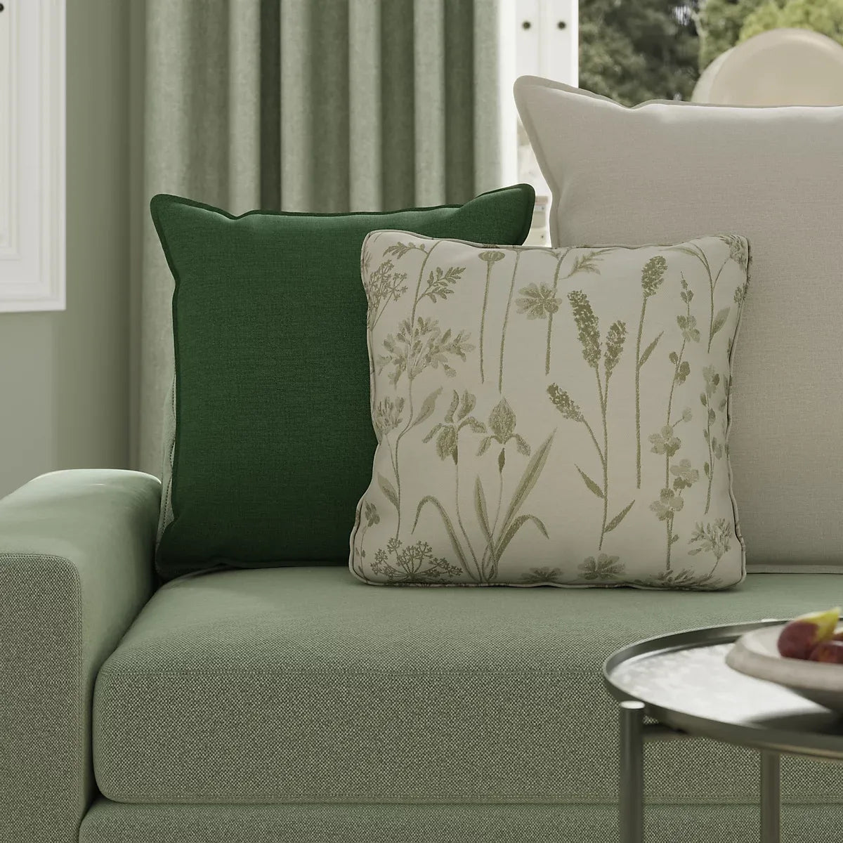 Goodhome Hiva Beige Indoor Cushion Living Room Makeover-Furniture Kingdom